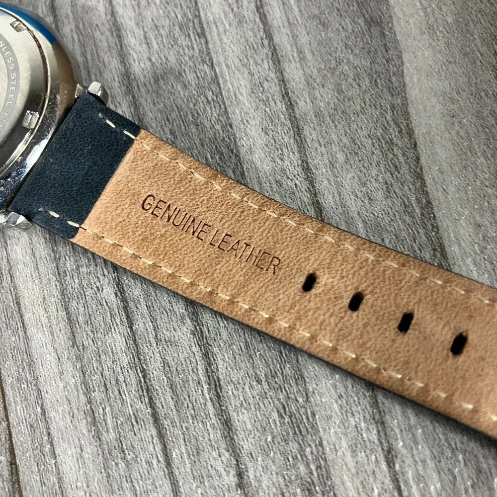 Schild Men's Quartz Theodor‎ Watch Black Dial Leather Band